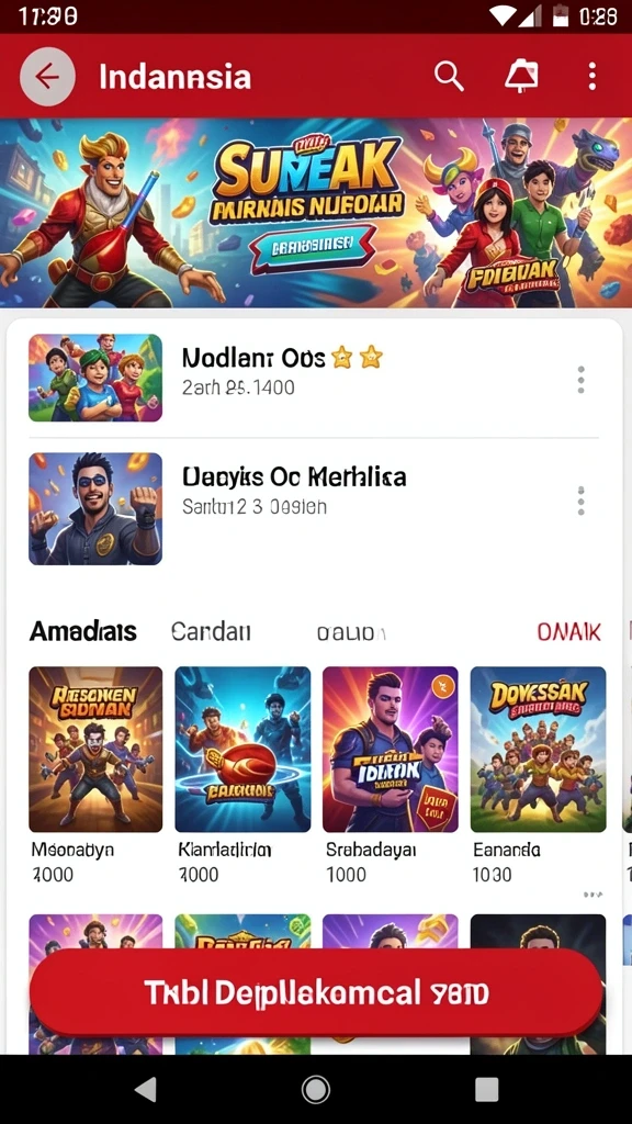 Tangkapan layar menampilkan grafis berkualitas tinggi dari game.