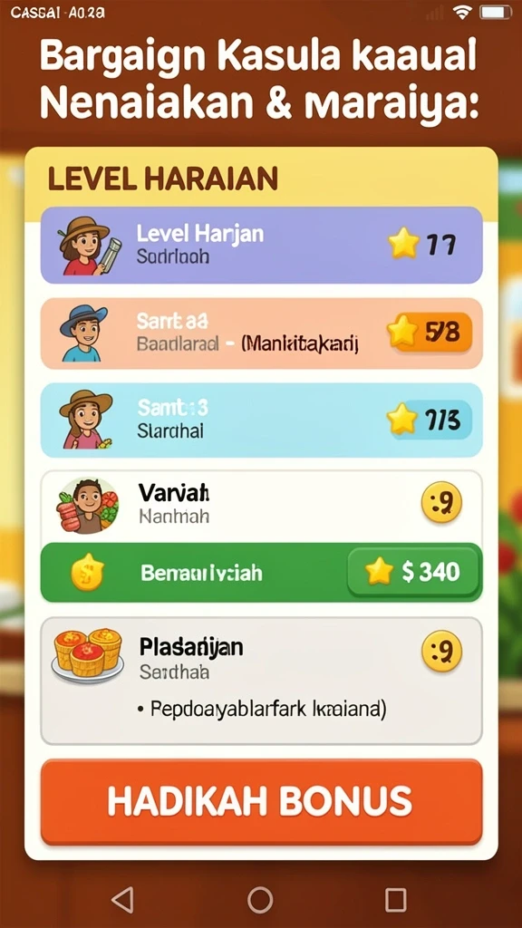 Peta pertempuran yang bervariasi dan menantang.