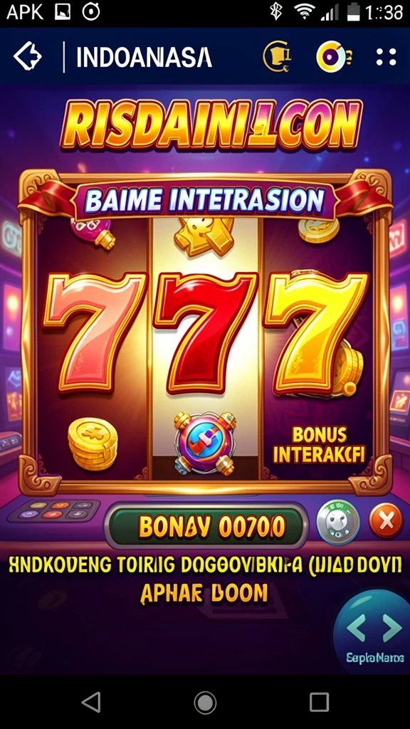 Tangkapan layar permainan 8768 yang menampilkan level pertama yang menarik.