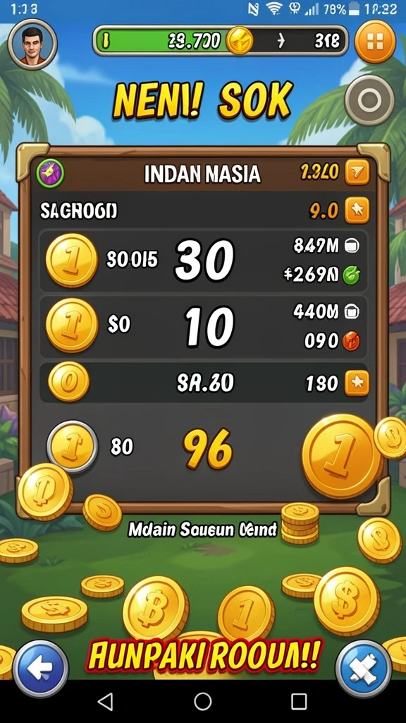 Tangkapan layar yang menunjukkan grafik yang memukau dari salah satu level menantang.