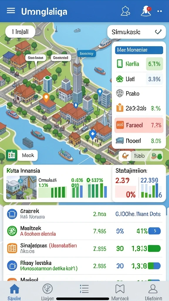 Desain karakter yang unik dan menarik.