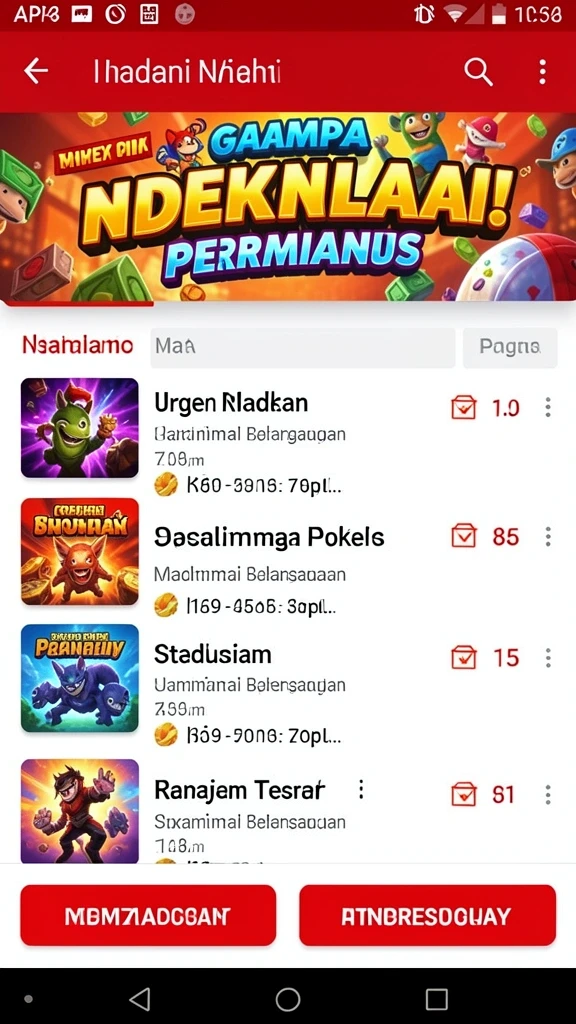 Mode permainan baru yang menantang dan seru.
