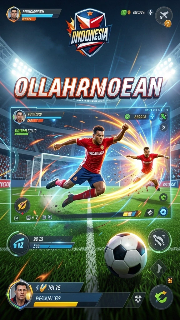 Tampilan awal game yang menarik dan mudah dipahami.