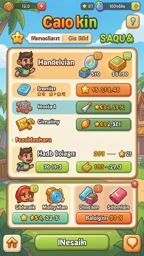 Level menantang yang menguji kemampuan bermain.