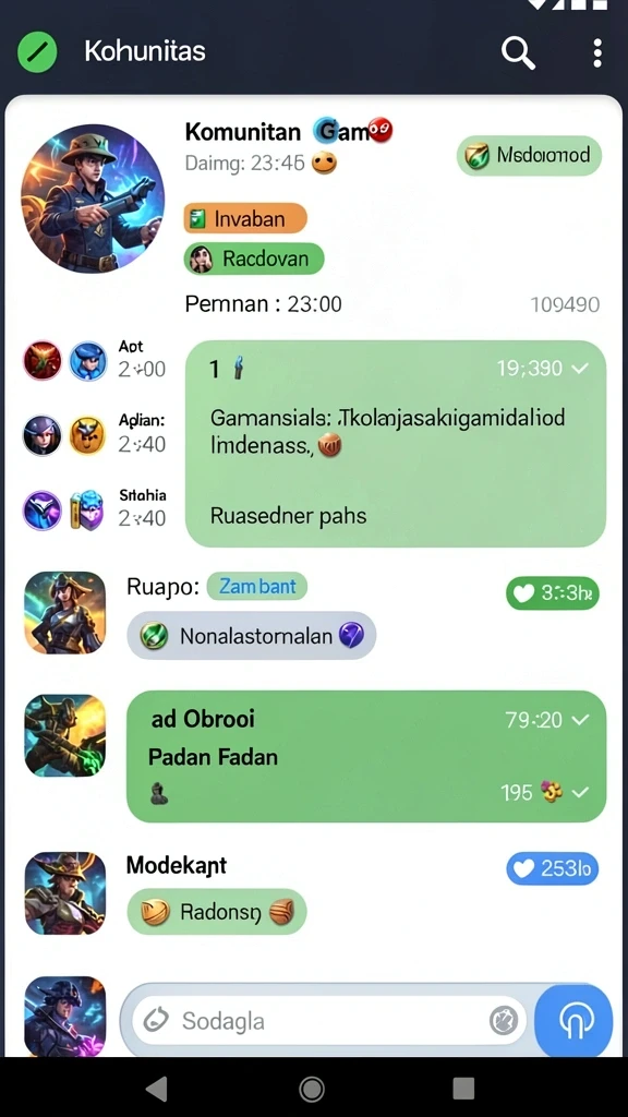 Tampilan antarmuka yang menarik dan ramah pengguna.