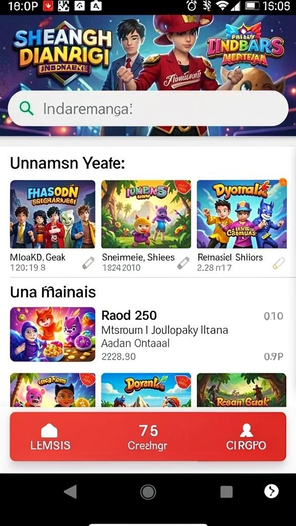 Sistem peringkat yang menarik untuk berkompetisi dengan teman.
