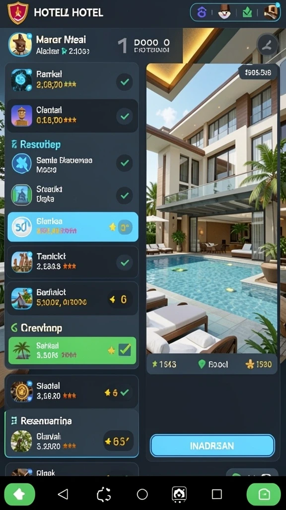 Tampilan utama aplikasi yang menarik dan intuitif.