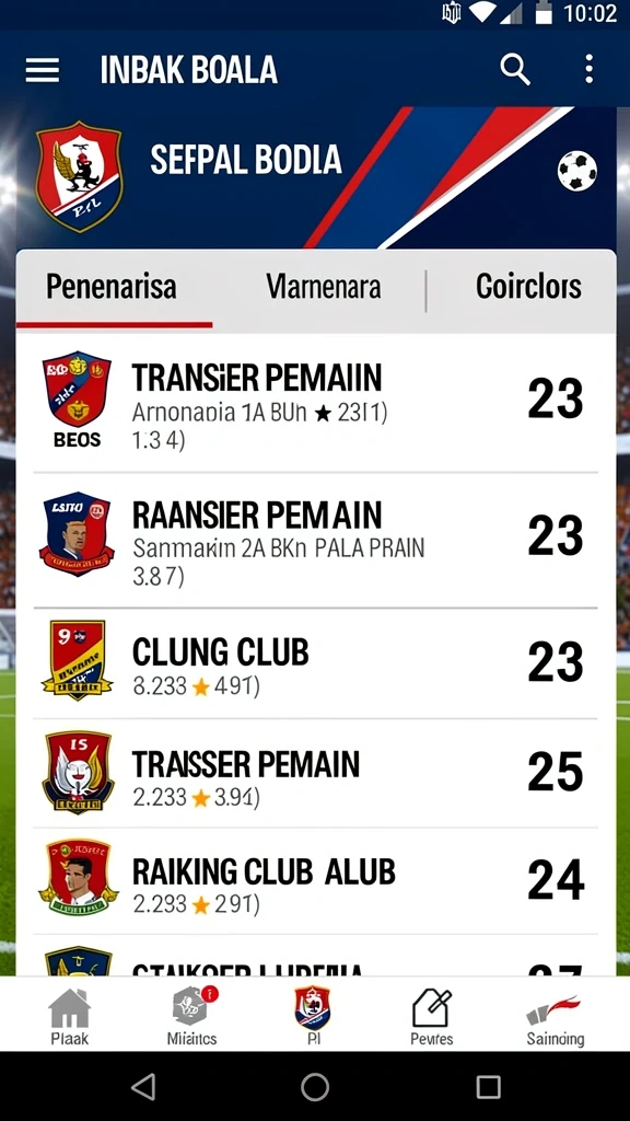 Tampilan antarmuka yang menarik dan user-friendly.