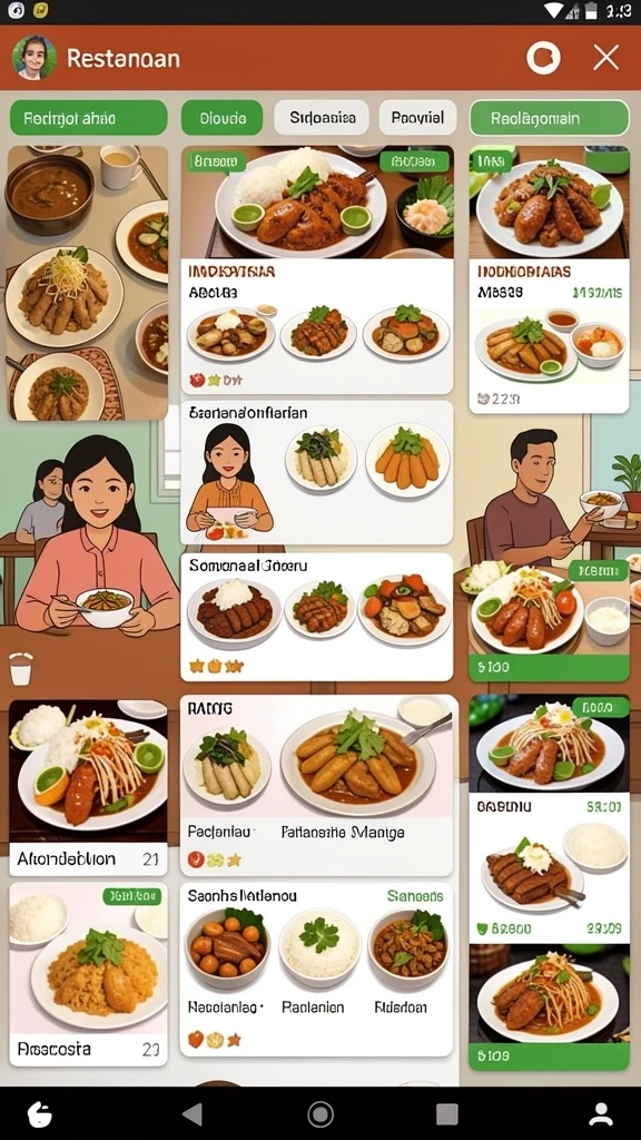 Karakter-karakter unik dengan kemampuan spesial.