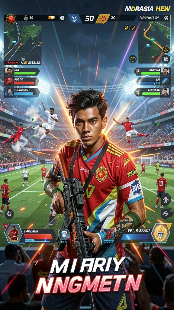 Karakter-karakter unik dengan keahlian berbeda.