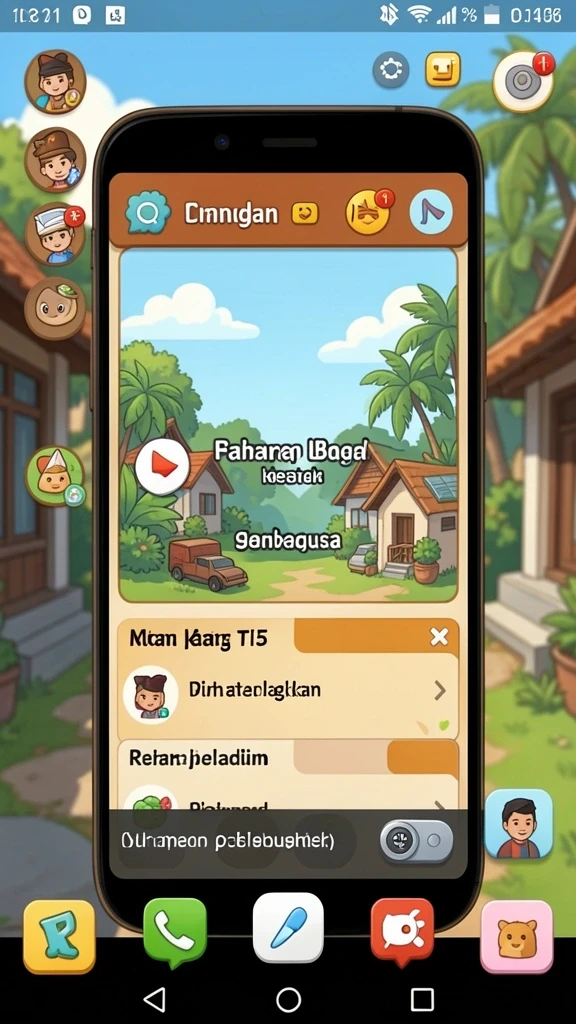 Screenshot kedua menunjukkan karakter baru yang diperkenalkan.