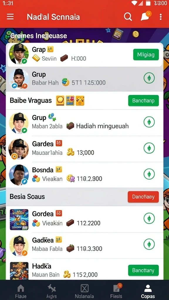 Screenshot permainan slot dengan grafis menawan.