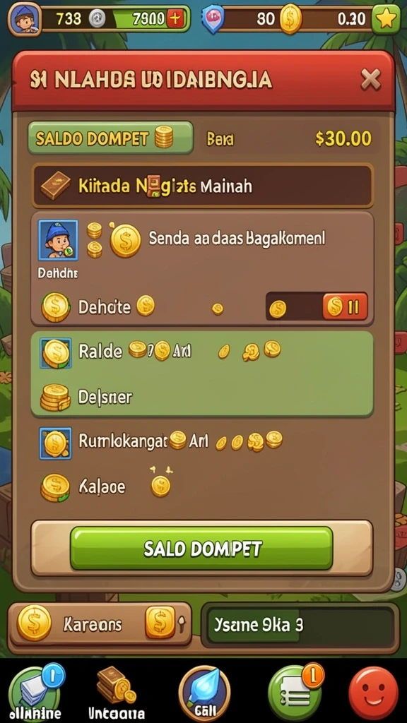 Tampilan antarmuka aplikasi yang menarik dan intuitif.