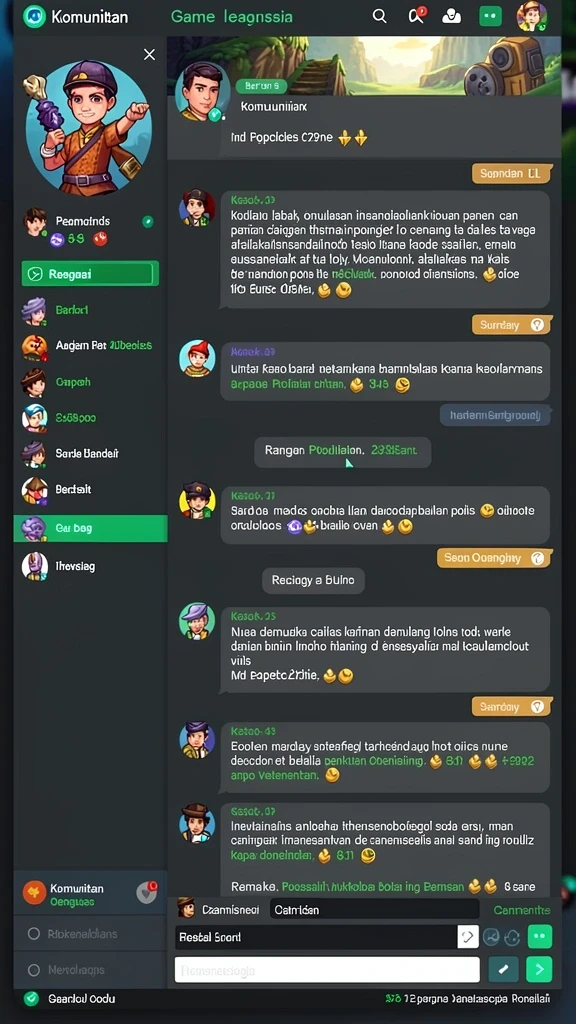 Karakter-karakter unik dengan kemampuan spesial yang mengasyikkan.