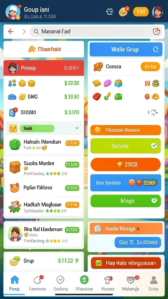 Tampilan antarmuka yang ramah pengguna dan intuitif.