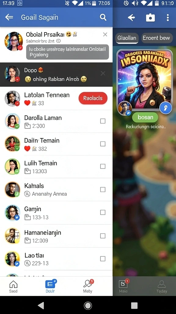 Karakter utama siap untuk berpetualang di dunia MPO08.