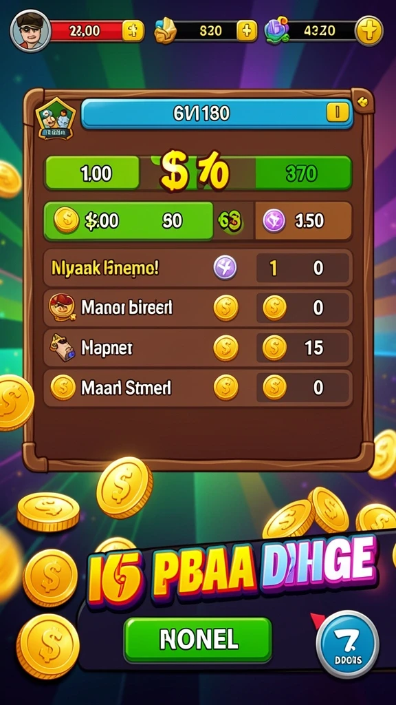 Tampilan karakter yang menarik dan unik.