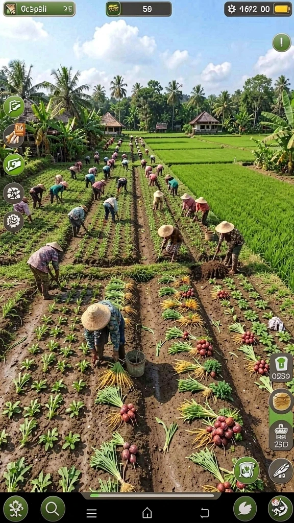 Tampilan awal game yang menarik dan mudah dinavigasi.