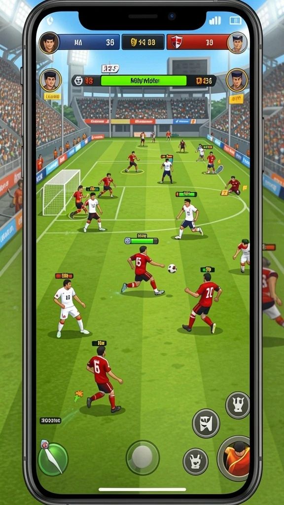 Tangkapan layar dari dunia game yang luas dan berwarna.