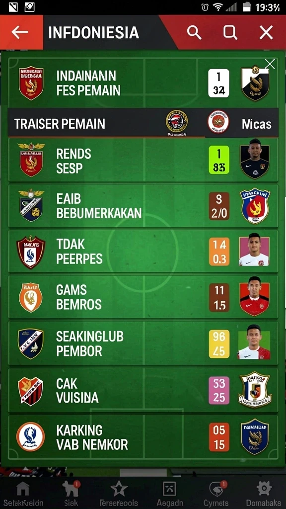 Komunitas pengguna aktif yang saling bersaing.