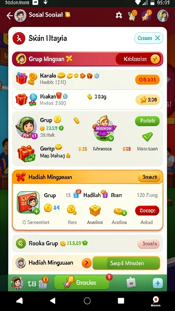 Level penuh tantangan dan rintangan menarik.