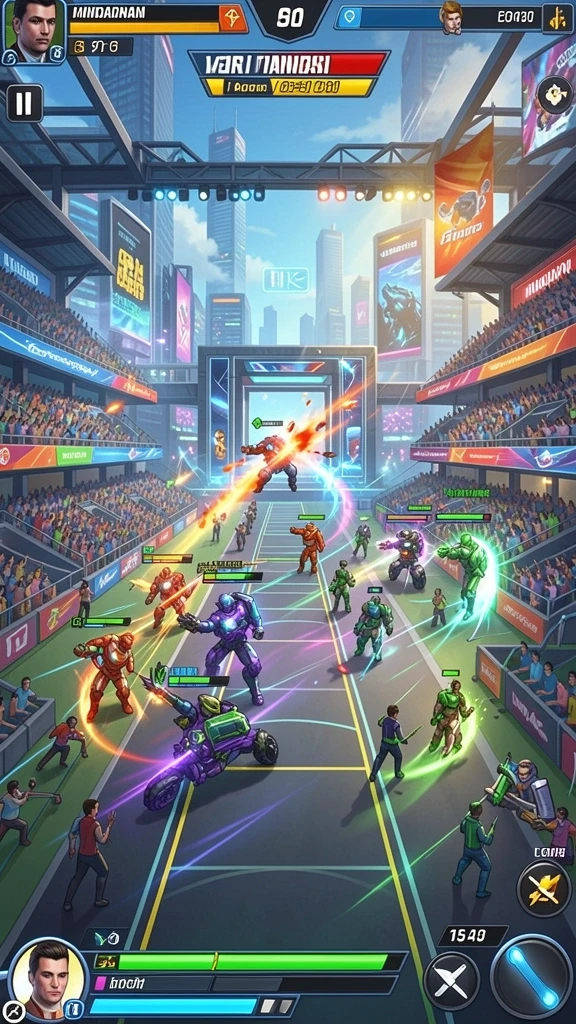 Multiplayer seru, tantang teman Anda sekarang!