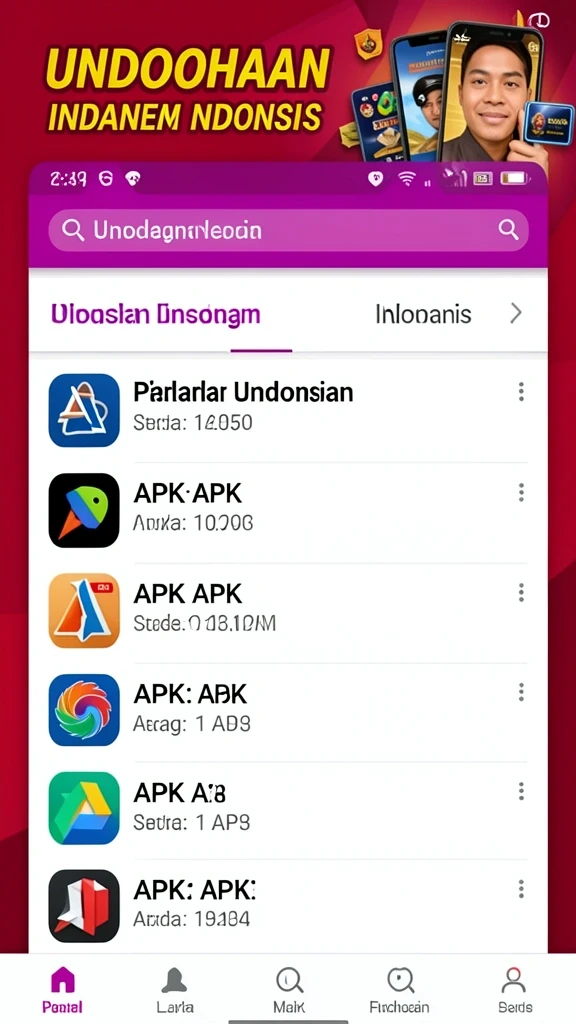 Tampilan antarmuka yang intuitif dan menarik.