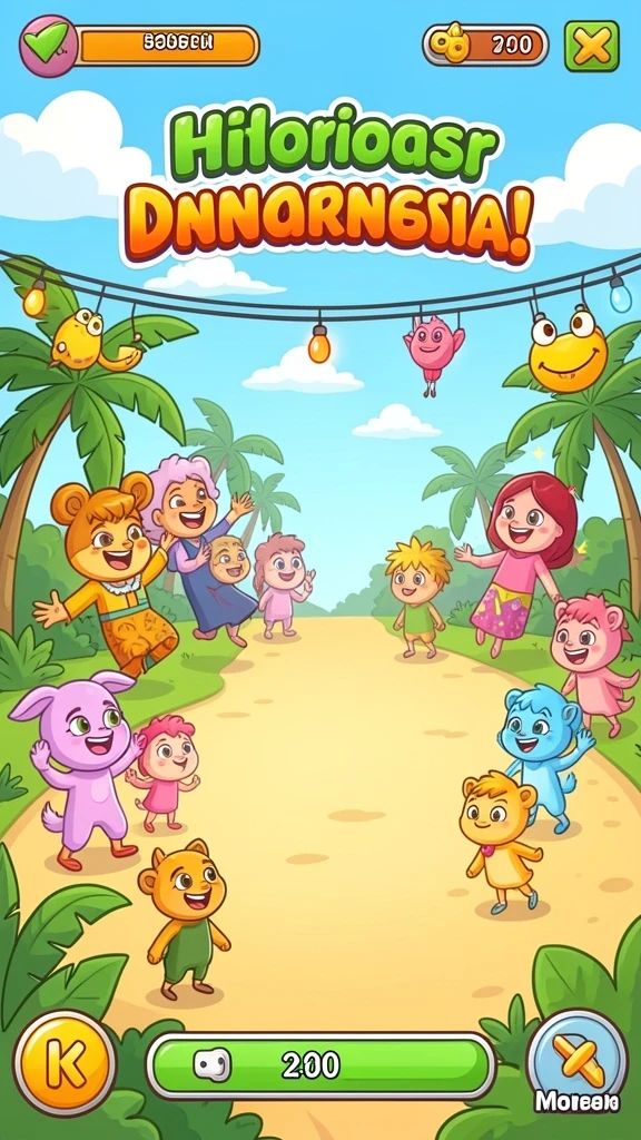 Tampilan permainan slot yang memukau.