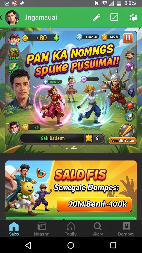 Tampilan antarmuka yang menarik dan mudah dinavigasi.