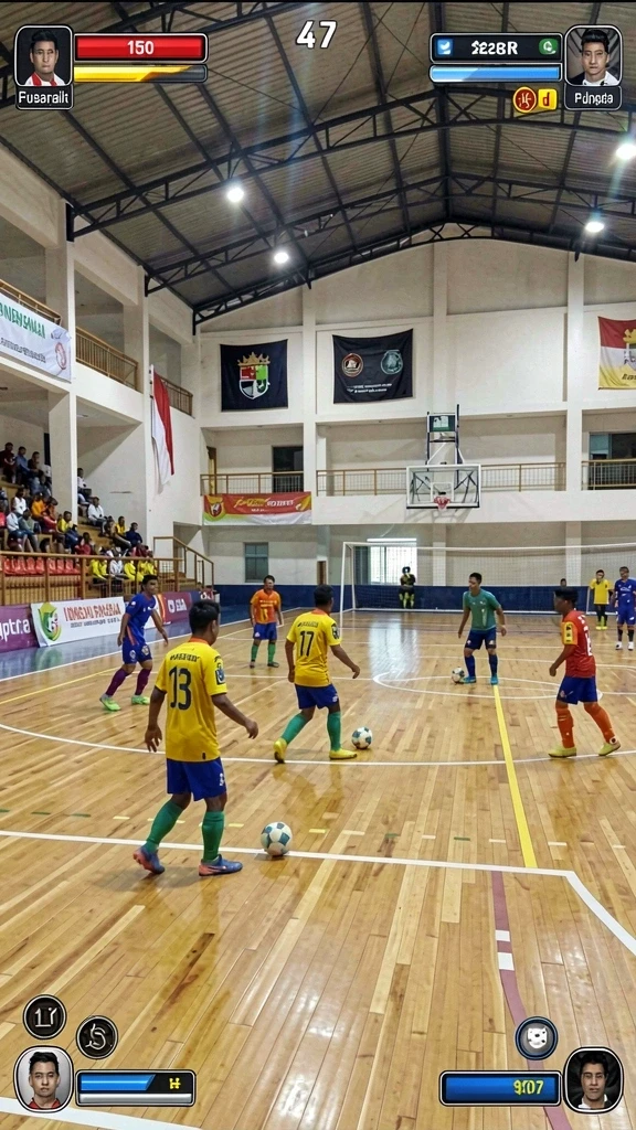 Tampilan antarmuka yang modern dan menarik.