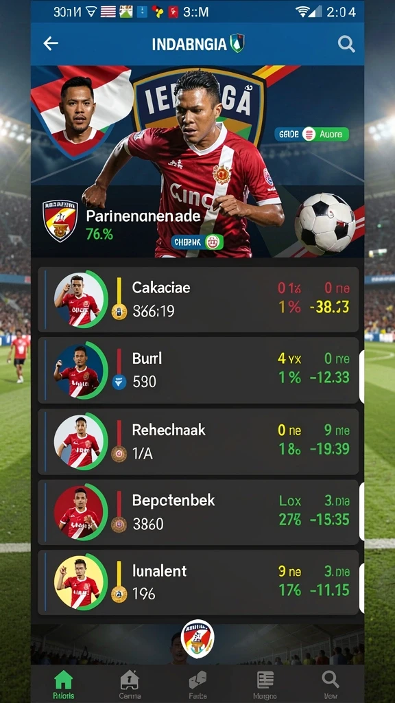 Tampilan antarmuka utama yang menarik dan mudah dinavigasi.