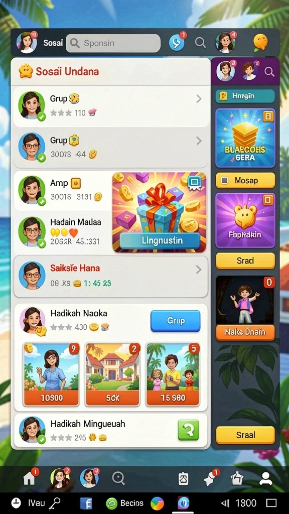 Visual menawan dari dunia dalam TOOPGWS yang memukau.
