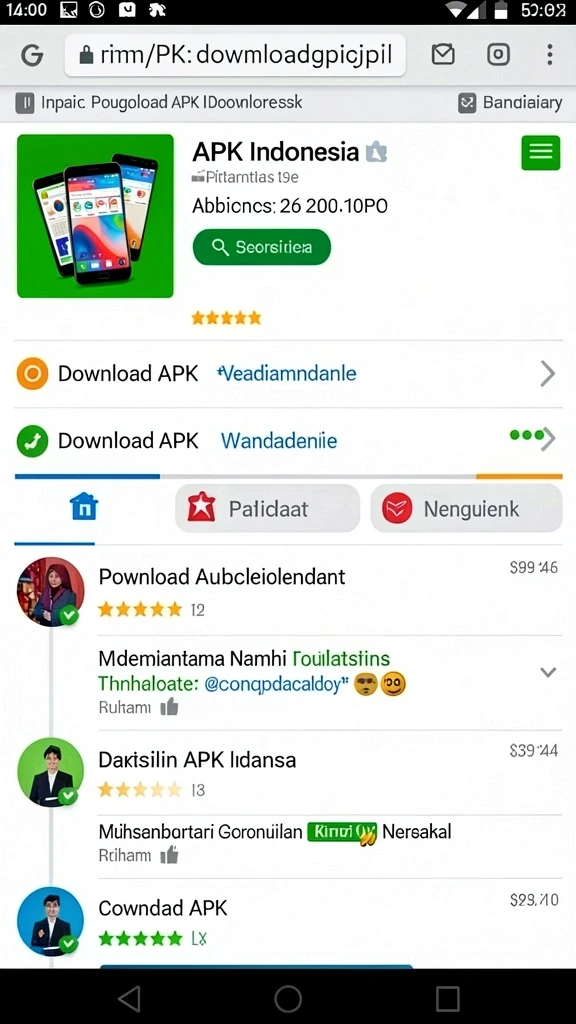Berbagai mode permainan yang dapat dipilih.