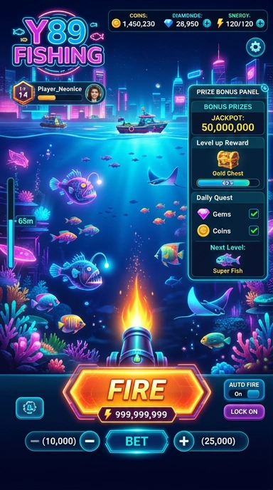 y89 — layar beranda